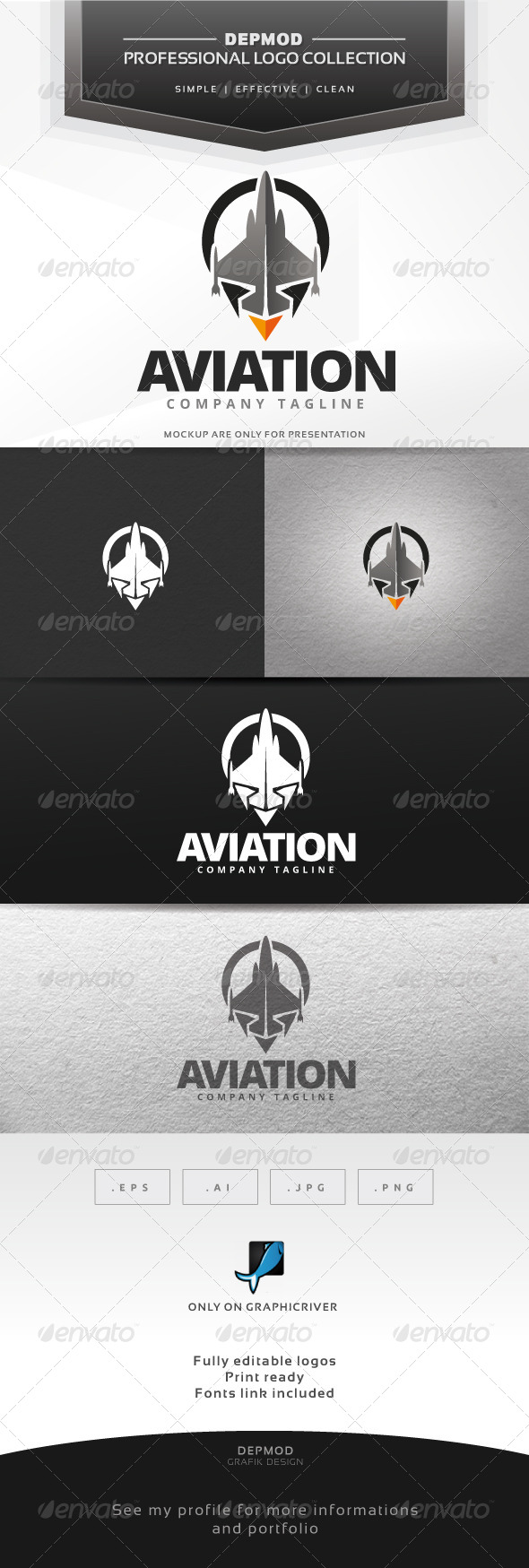 Aviation Logo - Objects Logo Templates