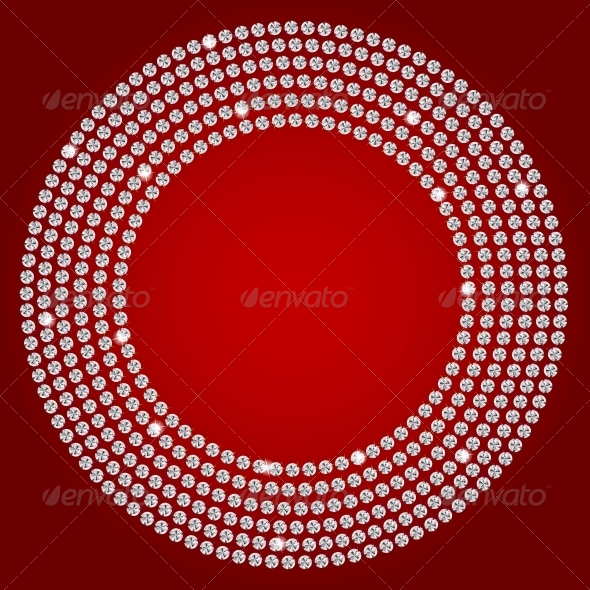 Abstract Diamond Background - Valentines Seasons/Holidays