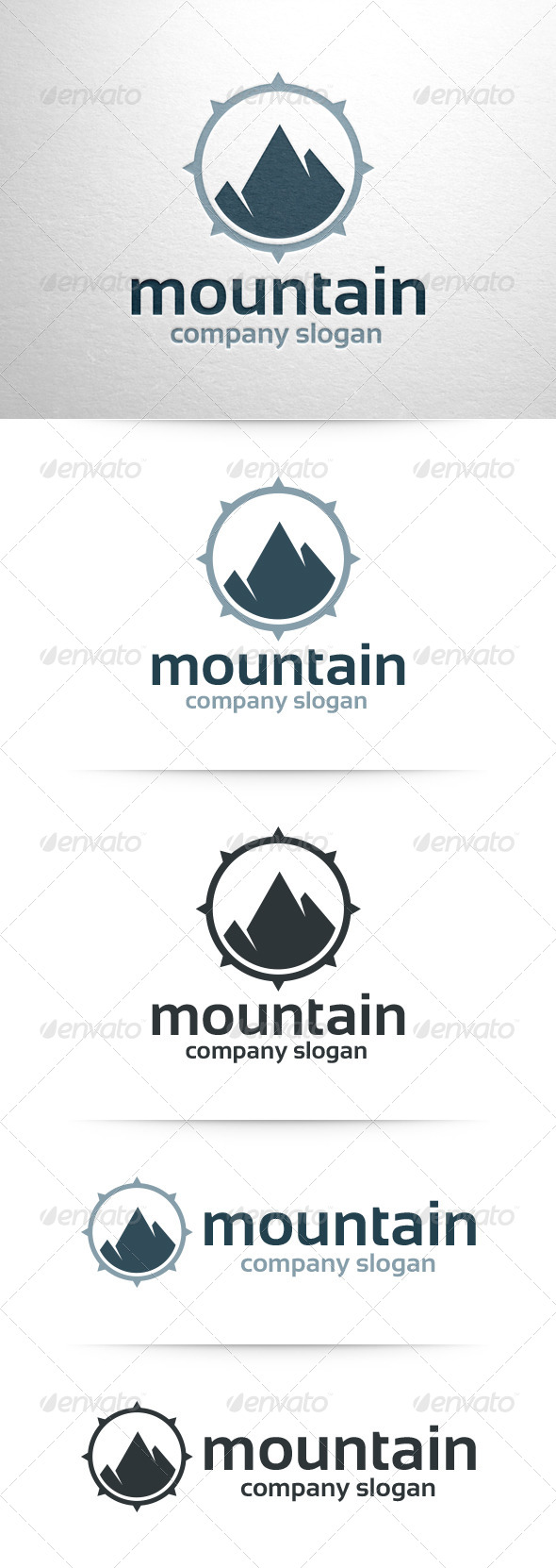 Mountain Logo Template - Nature Logo Templates