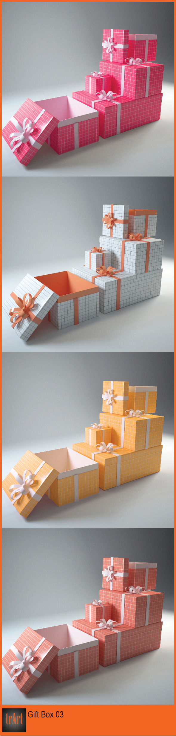 Gift Box - 3Docean 6554180