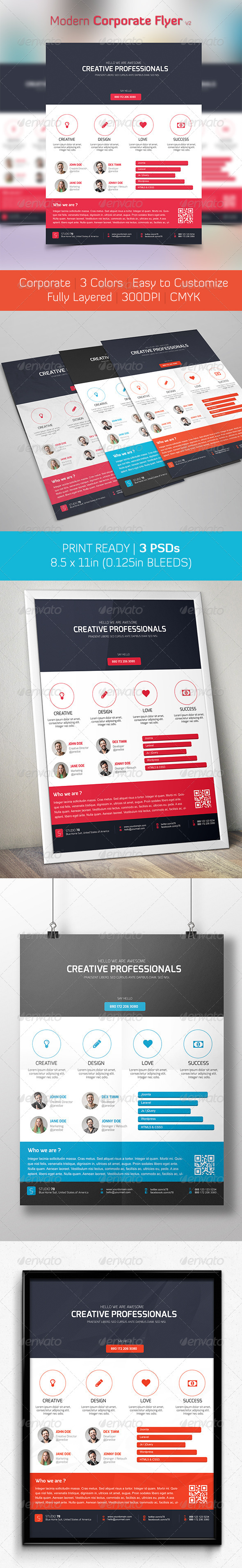 Modern Corporate Flyer V2 - Corporate Flyers