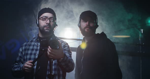 Young Directors Shooting a Scene alt