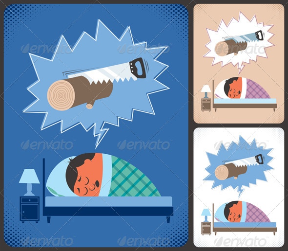 Snoring - People Characters