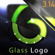 Glass Logo Intro / Outro - VideoHive Item for Sale