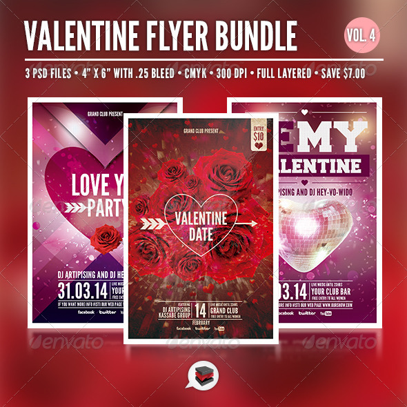 Valentine Bundle Vol. 4 - Clubs & Parties Events