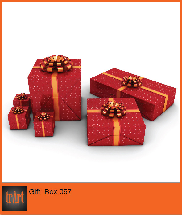 Gift Box - 3Docean 6564616