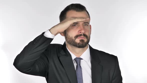 Beard Businessman Searching New Chance alt