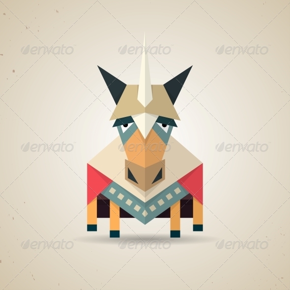 Origami Unicorn - Animals Characters