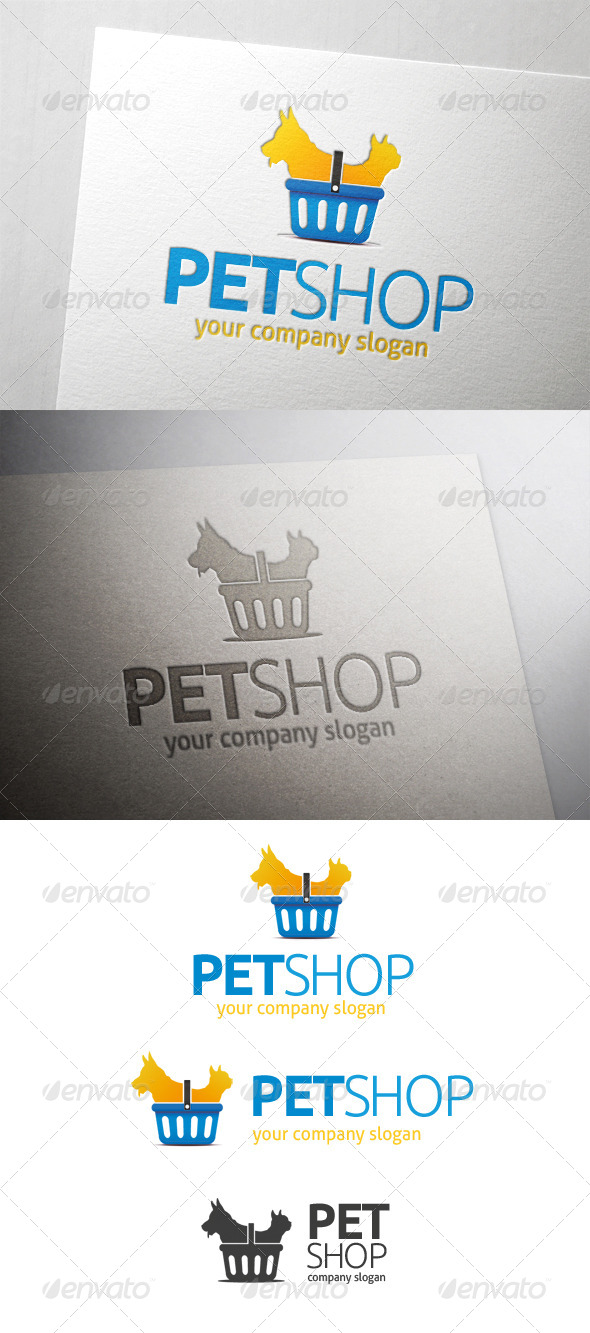 Pet Shop Logo - Animals Logo Templates