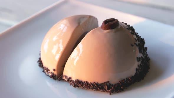 Yummy Dessert with Mirror Icing alt