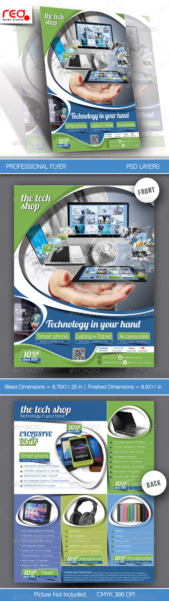 Multipurpose Promotion Flyer Template - Corporate Flyers