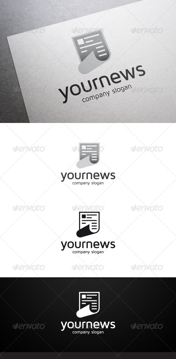 Your News Logo - Objects Logo Templates