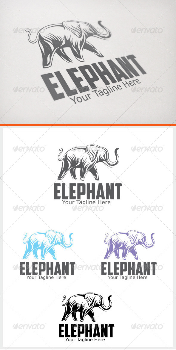 Elephant - Animals Logo Templates