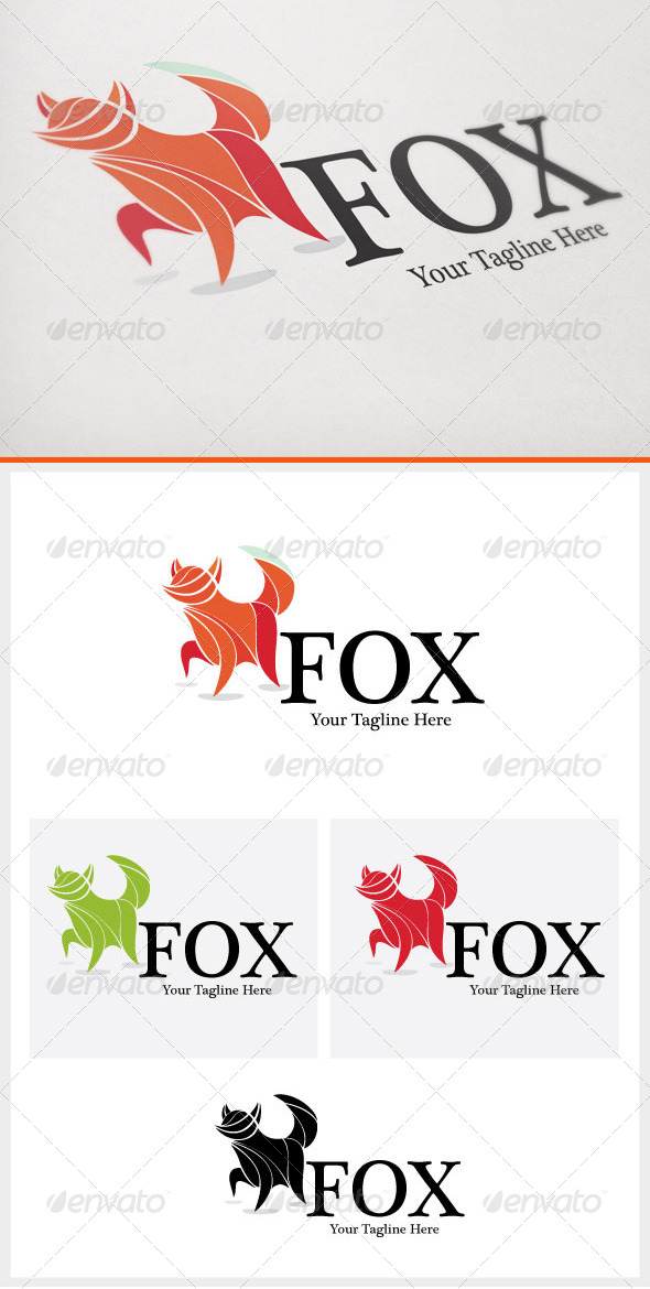 Fox - Animals Logo Templates