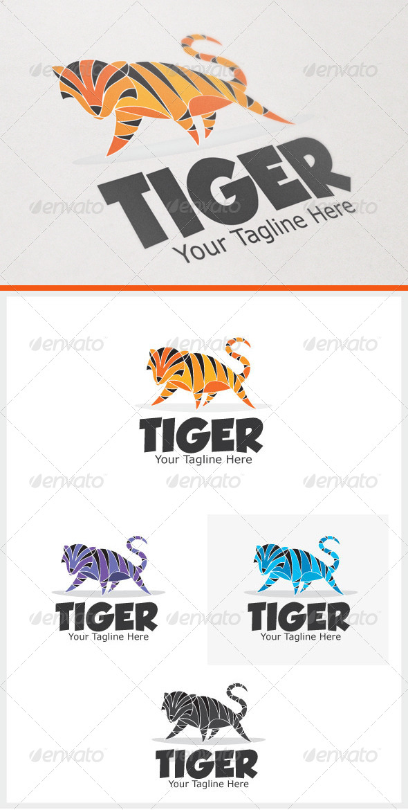 Tiger - Animals Logo Templates