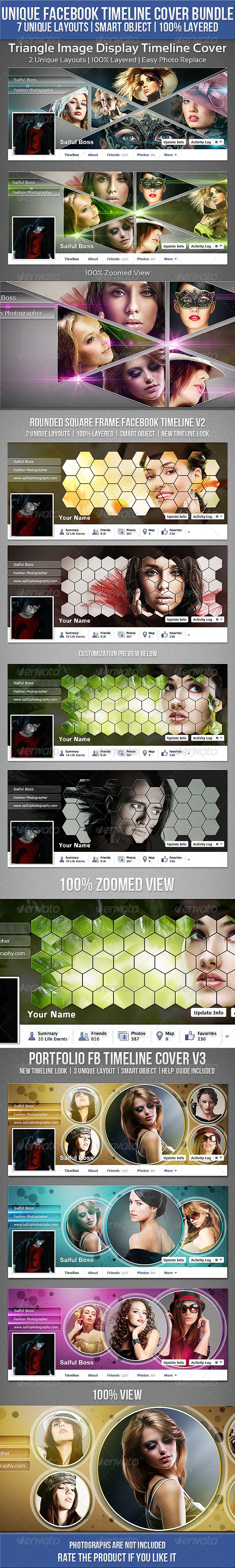Unique Facebook Timeline Cover Bundle - Facebook Timeline Covers Social Media