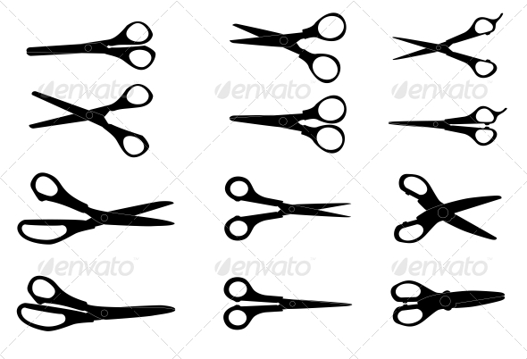 Set of Scissors - Computers Technology