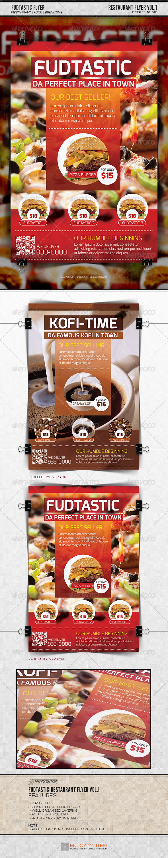 Fudtastic Flyer Template