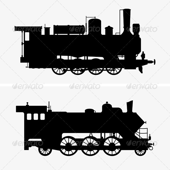 Steam Locomotives - Man-made Objects Objects