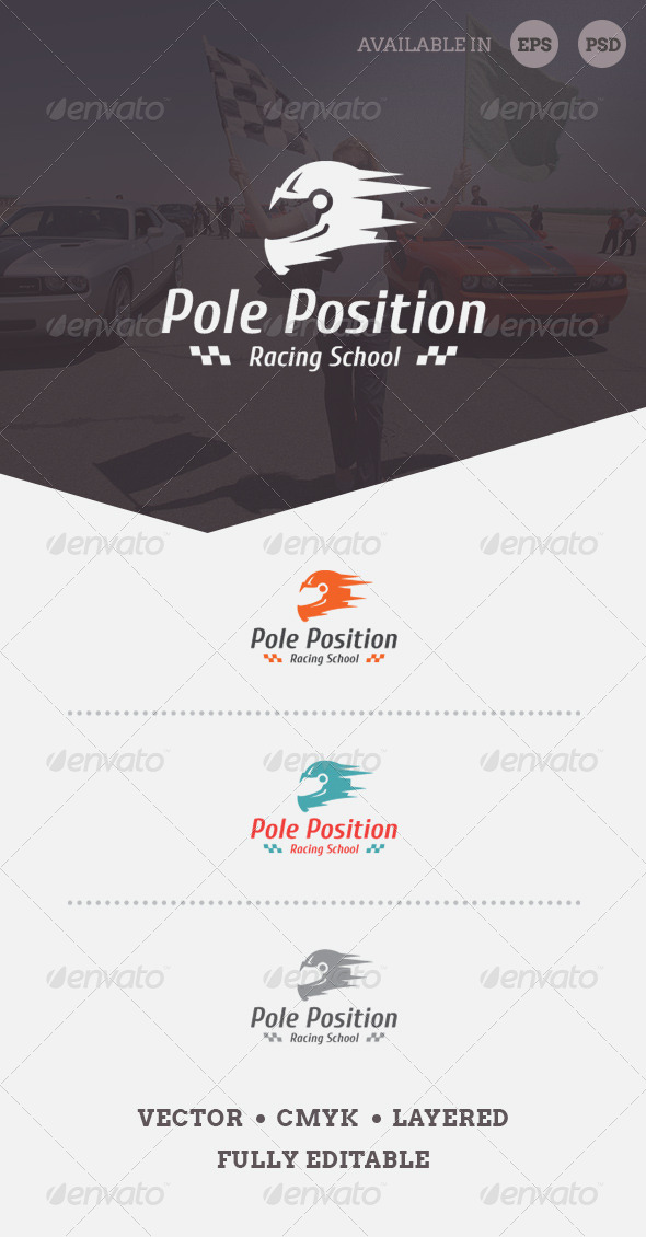 Pole Position Logo Template - Objects Logo Templates