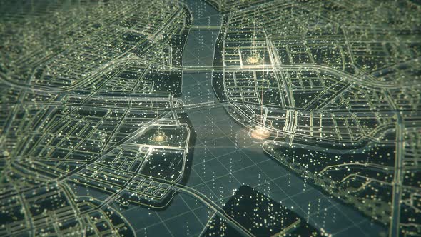 Night City Tokyo Map 4K