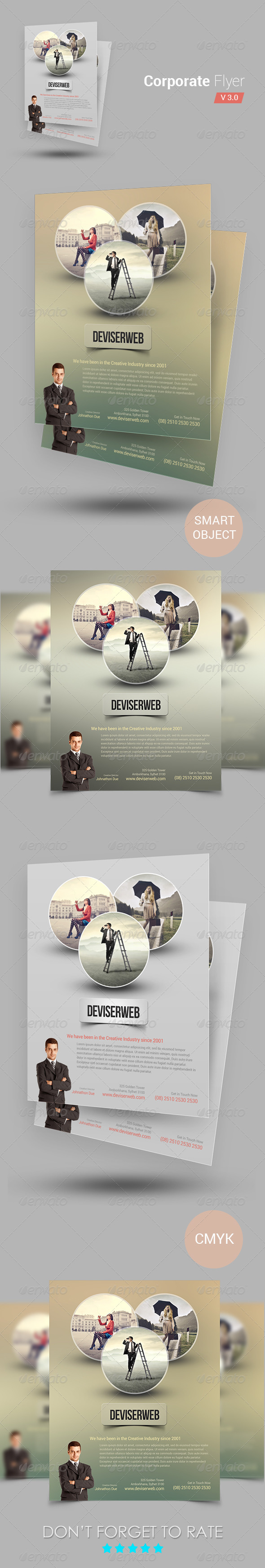 Corporate Flyer Template - Corporate Flyers