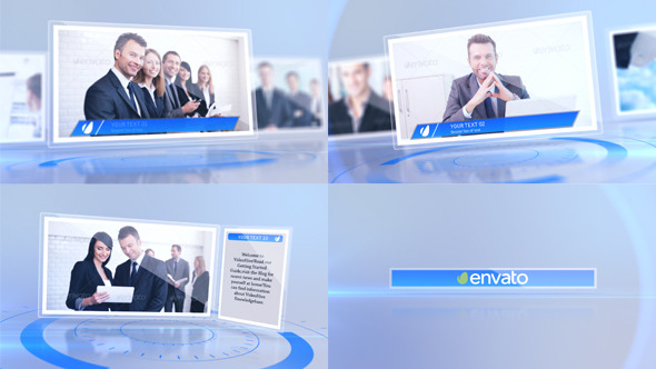 Concise Corporate Displays - VideoHive 6577257