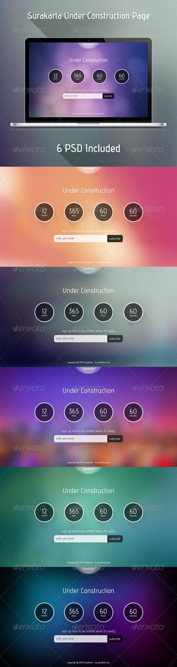 Surakarta – Under Construction Page - 404 Pages Web Elements