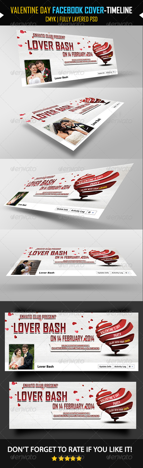 Valentine Day Facebook Cover V09 -Timeline Cover - Facebook Timeline Covers Social Media