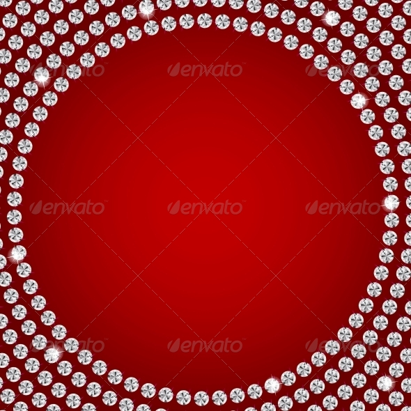 Abstract Diamond Background - Valentines Seasons/Holidays