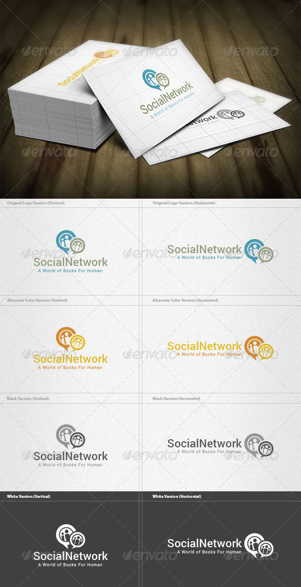 Social Network Logo - Symbols Logo Templates