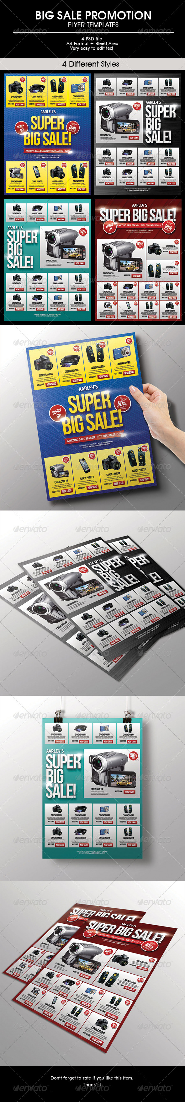 Big Sale Promotion Flyer - Commerce Flyers