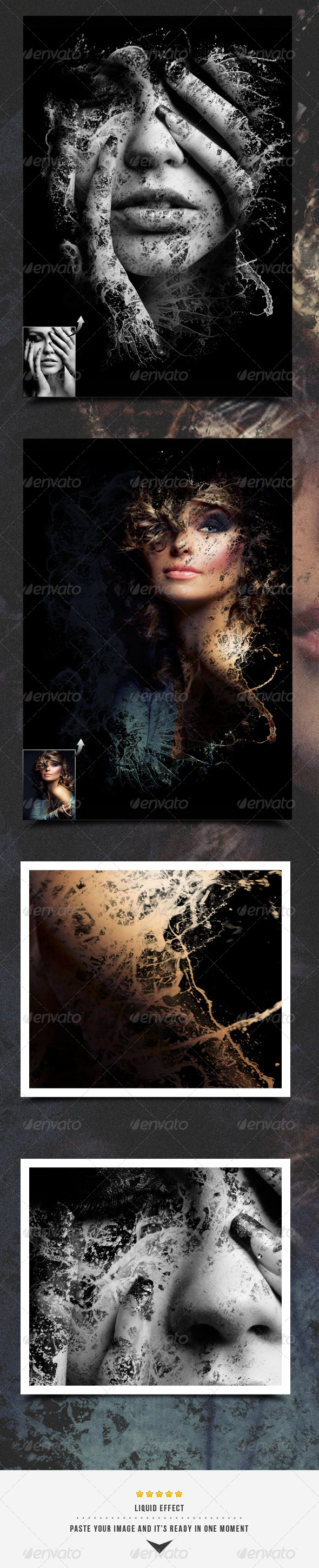 Liquid Image Frame - Artistic Photo Templates