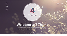 4 theme - Onepage Website Template