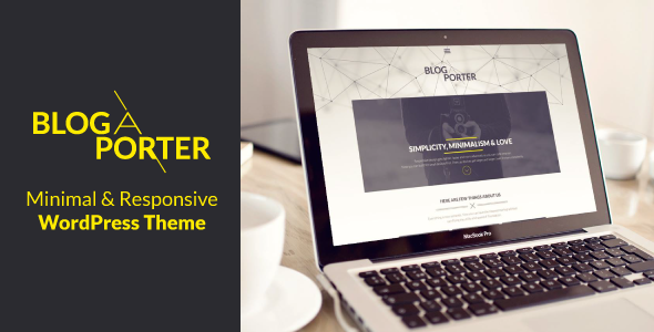 Blog-A-Porter - 3D Menu Responsive WordPress Theme - Personal Blog / Magazine