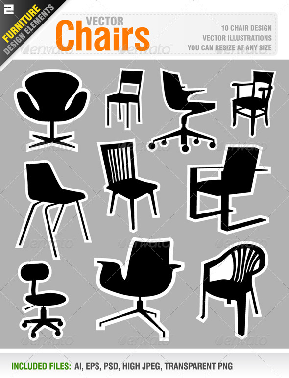 Chairs - Man-made Objects Objects