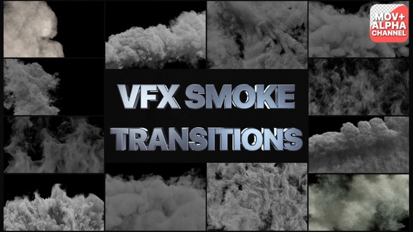 Smoke Transitions Pack | Motion Graphics