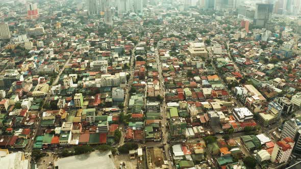 Manila the Capital of the Philippines Top View alt