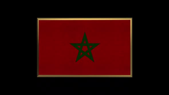 Morocco 3D Flag alt