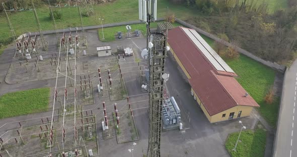 Electric Plant Aerial View