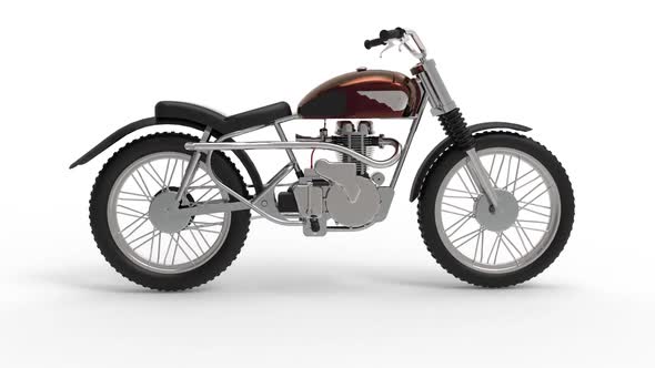 Old school motorbike