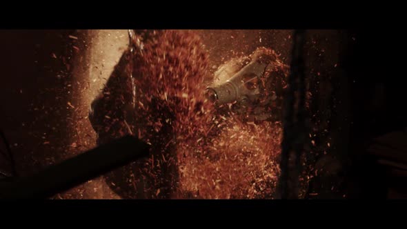 Creepy man in gasmask 016 alt