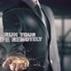 Businessman with Run Your Life Remotely Hologram Concept - VideoHive Item for Sale
