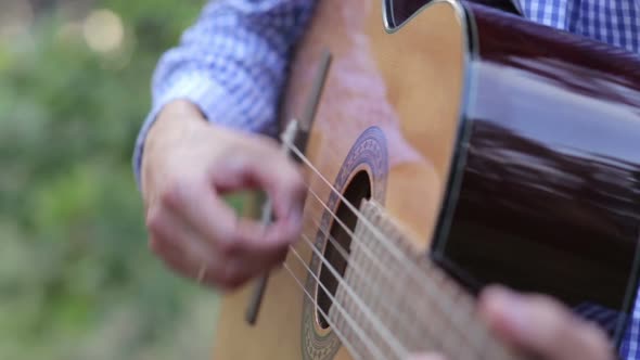 Man Plays Guitar alt