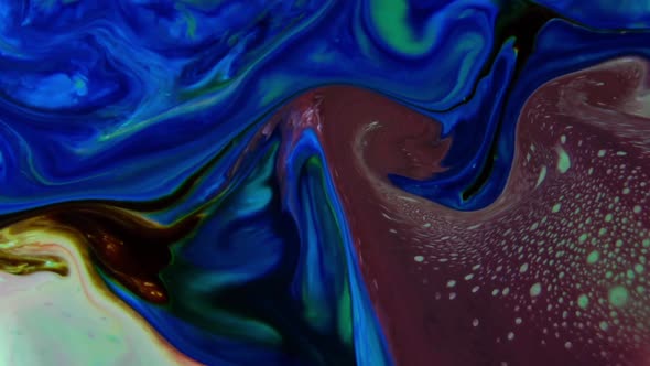 Color Explosion Abstract Vivid Art Painting Texture alt