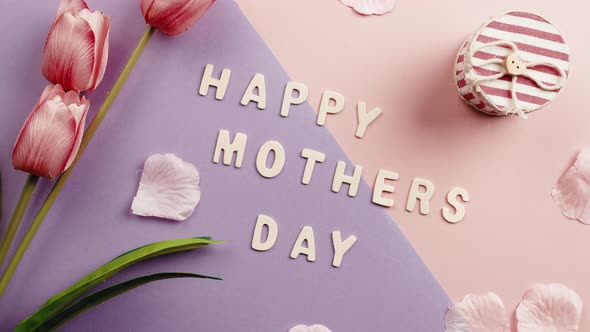 Happy Mother's Day on Pink Background alt