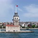 Historical Maiden's Towers and Coast of Uskudar Salacak at Istanbul in slow motion - VideoHive Item for Sale