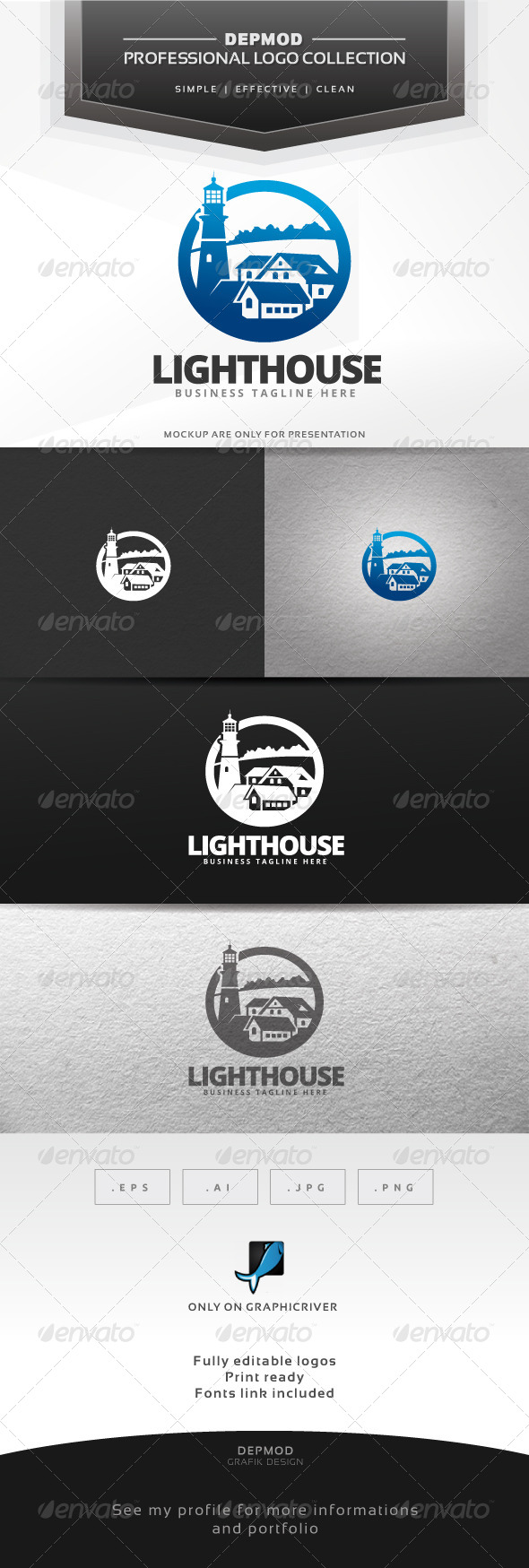 Lighthouse Logo - Symbols Logo Templates