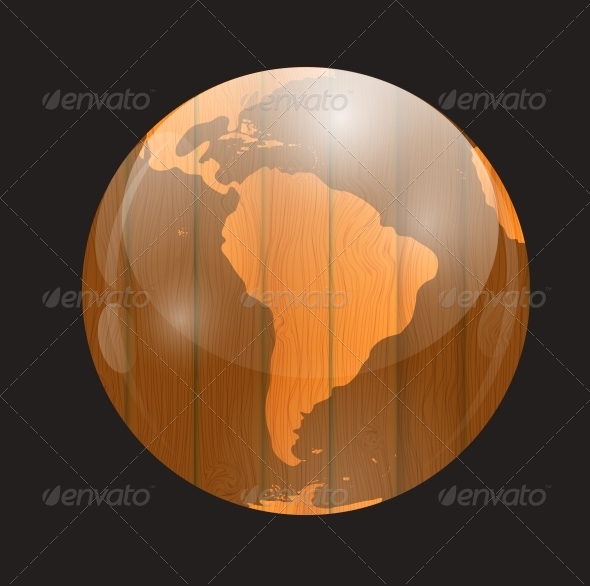 Brown Boards World Map - Web Technology