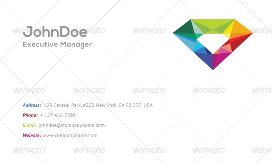 Diamond Gallery Stationery by carlos_fernando GraphicRiver